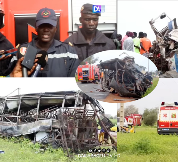 Accident entre Ndangalma et Khombole: 52 victimes dénombrées, les acteurs du transport réagissent