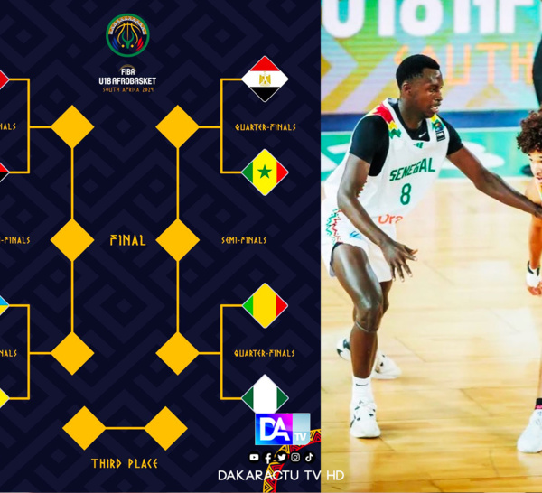 Quart de finale Afrobasket U18 (garçons) : Le Sénégal face à l'Égypte ce jeudi