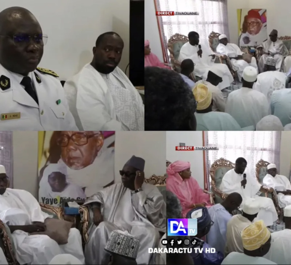 Tivaouane / Relation État et Foyers religieux : Les garanties du président de la république devant le Khalife Serigne Babacar Sy Mansour