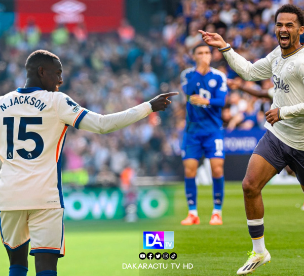 Premier League : Ilimane Ndiaye marque son premier but, Nicolas Jackson brille avec un doublé.