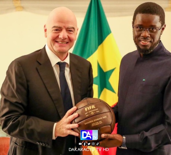 Sport et Inclusion Sociale : Rencontre entre le Président Diomaye Faye et Gianni Infantino