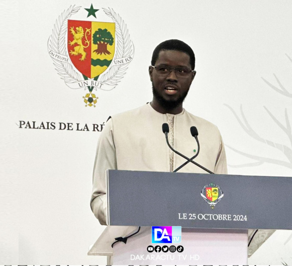 Discours du Président Bassirou Diomaye Faye : L’appel à l’unité et à la responsabilité pour des élections législatives apaisées