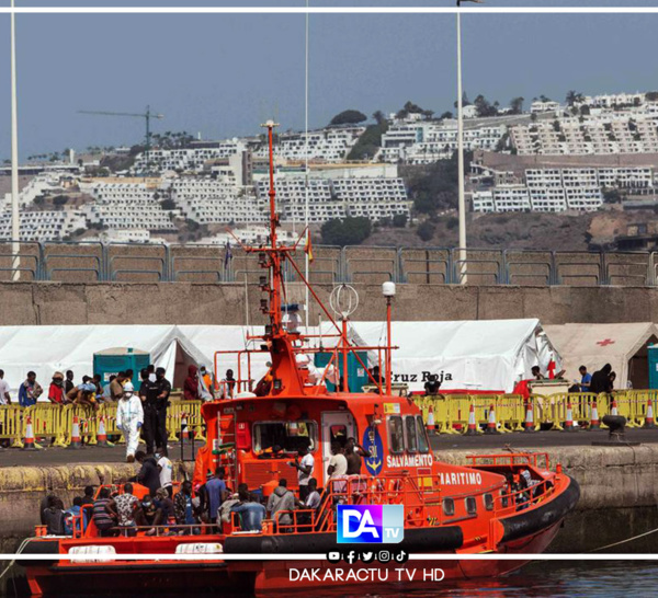 El Hierro : Une seconde pirogue en provenance du Sénégal débarque avec 150 personnes dont 9 femmes