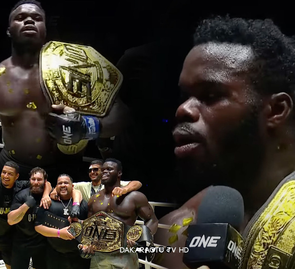 Reug Reug Impérial ! Quand Oumar Kane Défie les Lois du MMA ,Écrase  Malykhin et décroche la ceinture mondiale