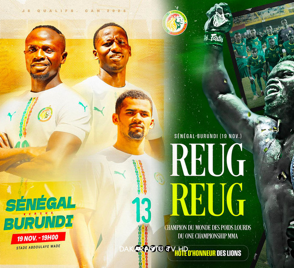 Sénégal vs Burundi : Un Duel aux Allures de Grandeurs pour le Dernier Ticket Vers la Gloire...Reug Reug en invité spécial!