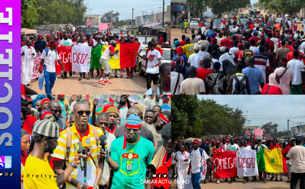 Marche des populations de Joal Fadhiouth : "Nous demandons la fermeture de l'usine, qui a fini de causer des problèmes de santé aux populations" (Mamadou D. Faye)