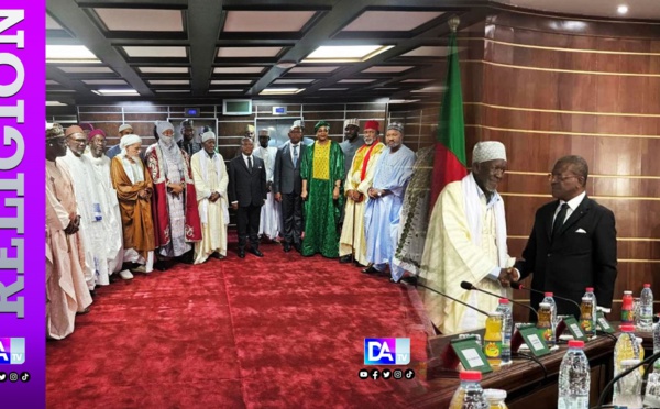 Tournée religieuse en Afrique : Le Khalife Cheikh Mouhamadou Mahi Ibrahima Niass reçu par le premier ministre Camerounais