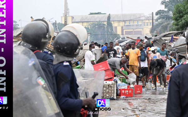 Côte d'Ivoire: échauffourées à Abidjan entre forces de l'ordre et habitants pendant des démolitions