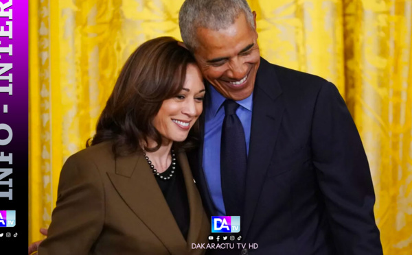 Présidentielle aux USA : Michelle et Barack Obama soutiennent Kamala Harris