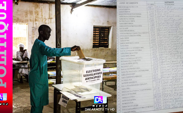 Département de Thiès/ Résultats provisoires: Pastef caracole en tête avec 119.578 voix...Sàmm Sa Kàddu arrive en deuxième position avec 28.232 voix